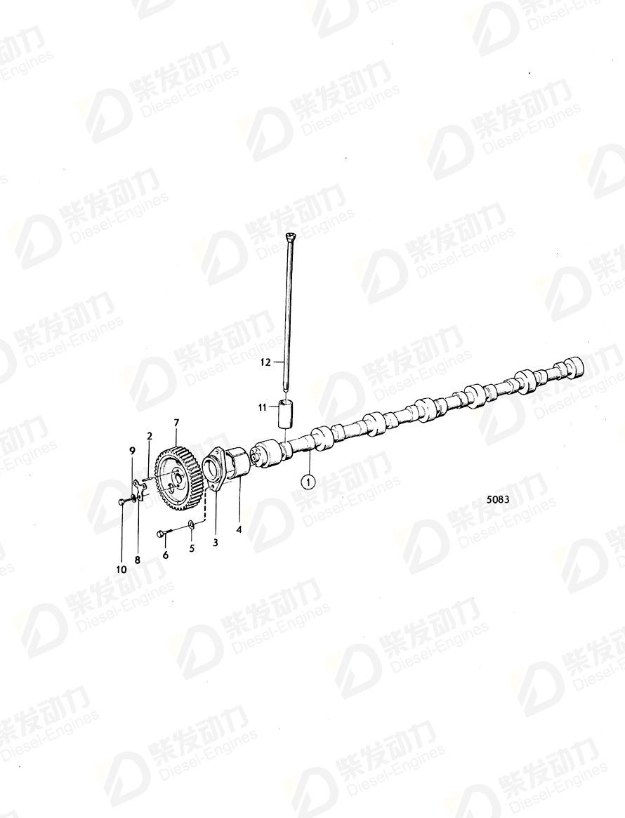 volvo penta Hexagon screw 940128 Drawing volvo penta Hexagon screw 940128 Drawing